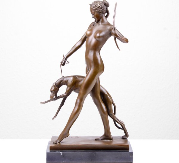 Diana Bronz Szobor (Öntött Bronz Szobor) öntöde luxus