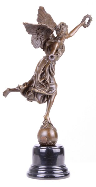 Győzelem Szárnyas Istennője Bronz Szobor (Öntött Bronz Szobor)