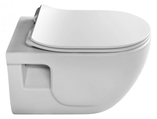 Sanovit BRILLA fali WC - rimless - perem nélküli