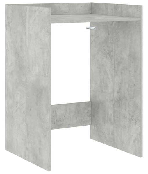 Mosógép Szekrény tárolóval Beton 67,5 x 62 x 97 cm Szerelt fa