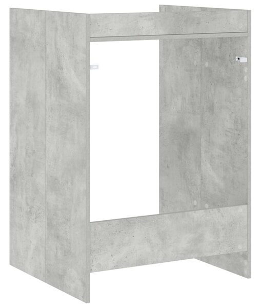 Mosógép Szekrény tárolóval Beton 67,5 x 62 x 97 cm Szerelt fa