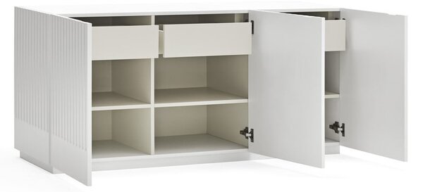 Doric fehér tálalószekrény, szélesség 150 cm - Teulat
