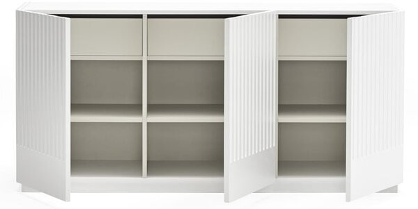 Doric fehér tálalószekrény, szélesség 150 cm - Teulat