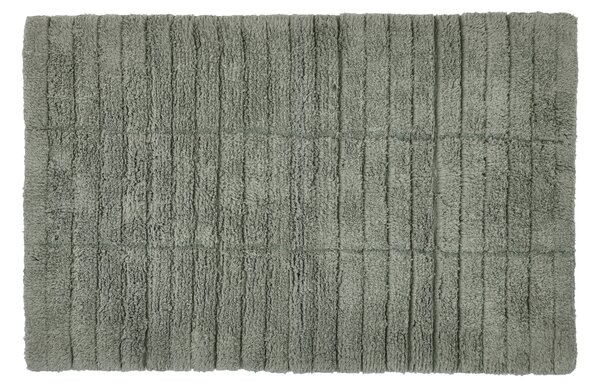 Zone Denmark Sötétzöld pamut fürdőszőnyeg Csempe 50 x 80 cm