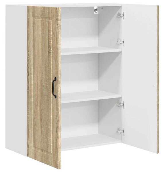 Konyhaszekrény polcokkal Sonoma tölgy 80 x 31 x 100 cm Faanyag