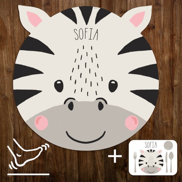 INSPIO baba játszószőnyeg - Zebra