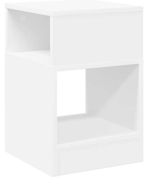 Végasztal Fehér 30,5 x 30 x 45 cm Faanyag