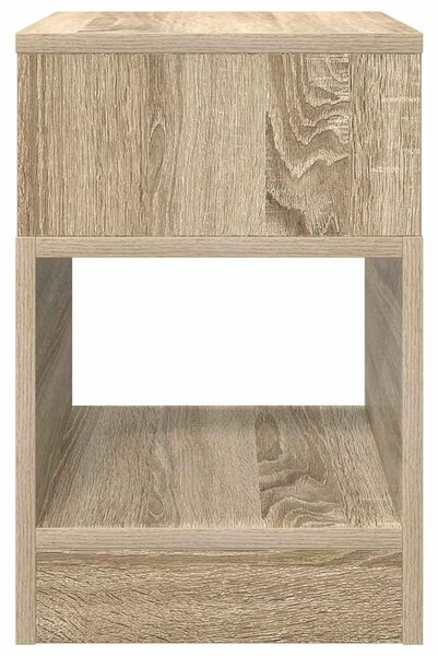 Végasztal 2 pcs Sonoma tölgy 30,5 x 30 x 45 cm Faanyag