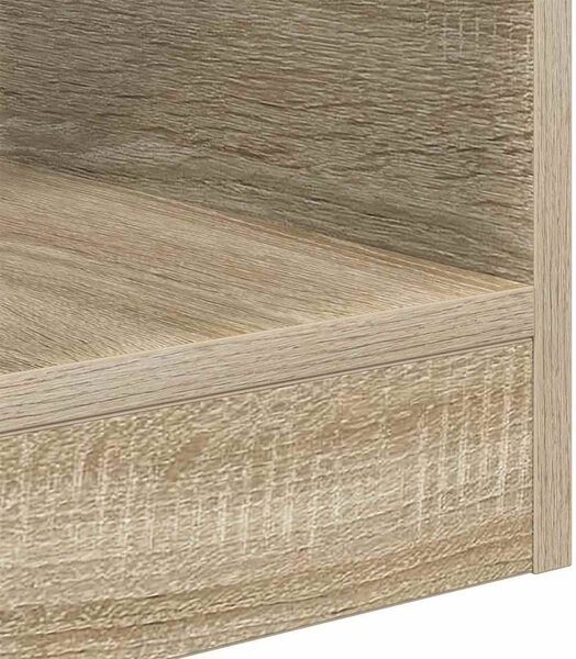 Végasztal 2 pcs Sonoma tölgy 30,5 x 30 x 45 cm Faanyag