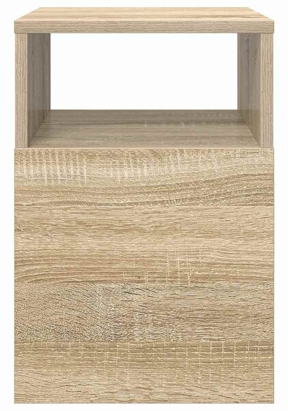 Végasztal 2 pcs Sonoma tölgy 30,5 x 30 x 45 cm Faanyag