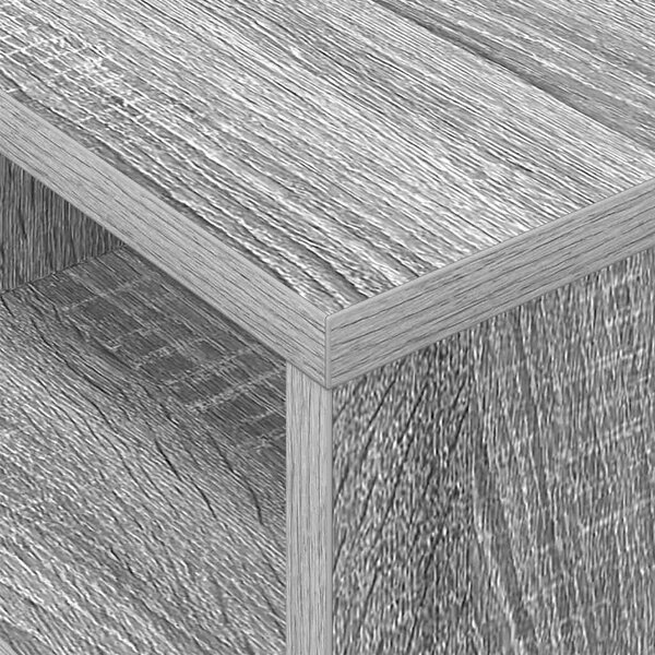 Végasztal 2 pcs Szürke Sonoma 30,5 x 30 x 45 cm Faanyag