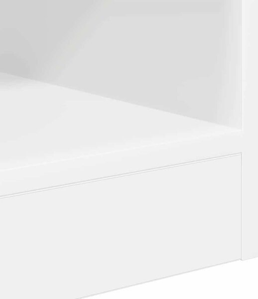 Végasztal 2 pcs Fehér 40,5 x 40 x 45 cm Faanyag