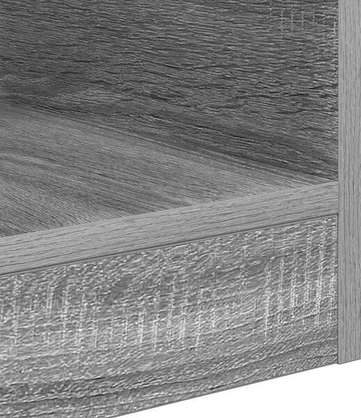 Végasztal 2 pcs Szürke Sonoma 30,5 x 30 x 45 cm Faanyag
