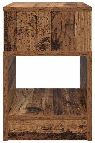 Végasztal 2 pcs Öreg fa 30,5 x 30 x 45 cm Faanyag