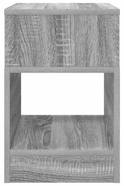 Végasztal 2 pcs Szürke Sonoma 30,5 x 30 x 45 cm Faanyag