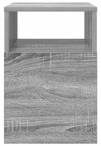 Végasztal 2 pcs Szürke Sonoma 30,5 x 30 x 45 cm Faanyag