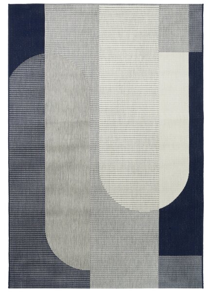 Fargotex Fehér-kék szőnyeg Madera 160 x 230 cm