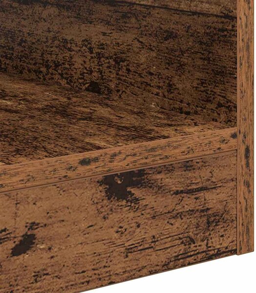 Végasztal 2 pcs Öreg fa 40,5 x 40 x 45 cm Faanyag