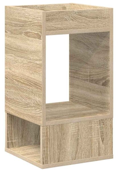 Végasztal 2 pcs Sonoma tölgy 30 x 30 x 56 cm Faanyag