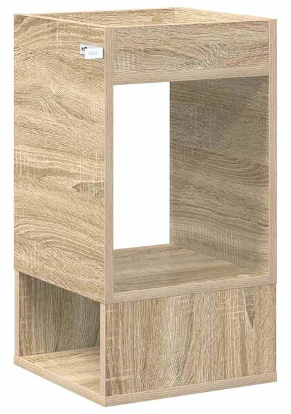 Végasztal 2 pcs Sonoma tölgy 30 x 30 x 56 cm Faanyag