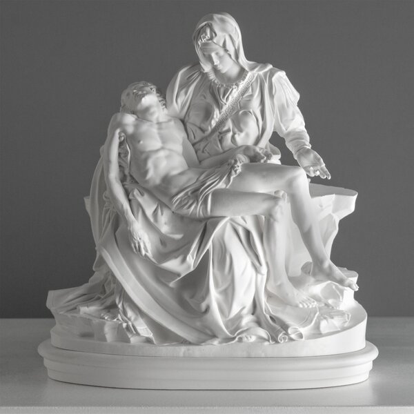 Michelangelo Pietà szobor – Fehér szobor (Vatikáni Múzeum)