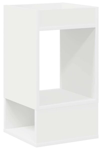 Végasztal 2 pcs Fehér 30 x 30 x 56 cm Faanyag