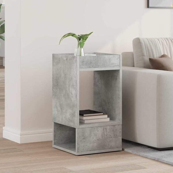 Végasztal Beton Szürke 30 x 30 x 56 cm Faanyag