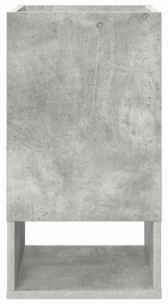 Végasztal 2 pcs Beton Szürke 30 x 30 x 56 cm Faanyag