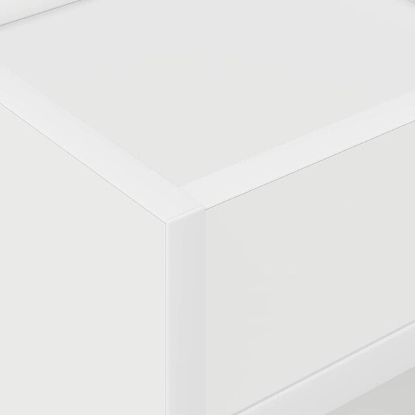 Végasztal 2 pcs Fehér 30 x 30 x 56 cm Faanyag