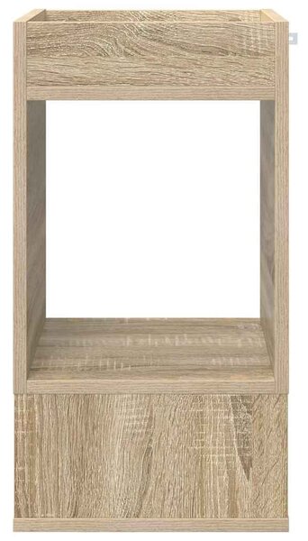 Végasztal 2 pcs Sonoma tölgy 30 x 30 x 56 cm Faanyag
