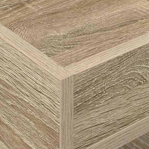Végasztal 2 pcs Sonoma tölgy 30 x 30 x 56 cm Faanyag