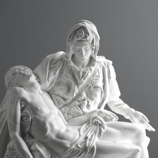 Michelangelo Pietà szobor – Fehér szobor (Vatikáni Múzeum)