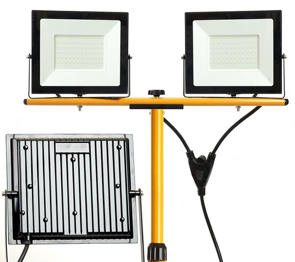 Toolight Rea, Halogén LED épületek állványon RSL005-2x50N, OSW-10204