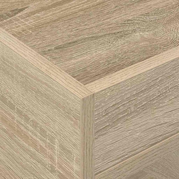 Végasztal 2 pcs Sonoma tölgy 40 x 40 x 56 cm Faanyag