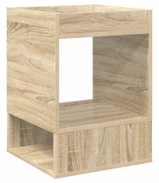 Végasztal 2 pcs Sonoma tölgy 40 x 40 x 56 cm Faanyag