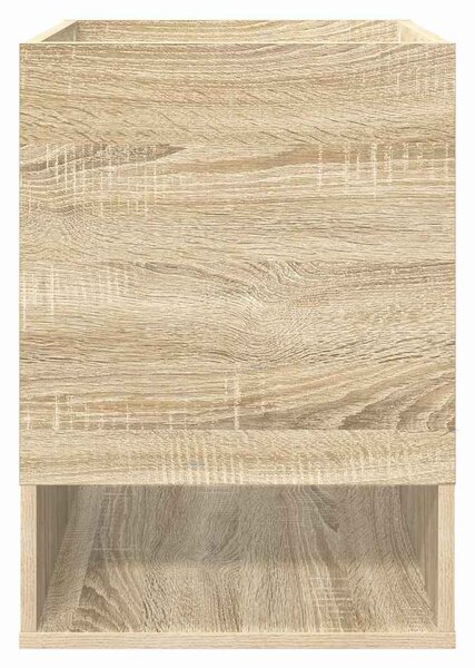 Végasztal 2 pcs Sonoma tölgy 40 x 40 x 56 cm Faanyag