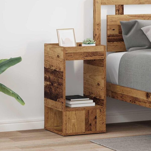 Végasztal 2 pcs Öreg fa 30 x 30 x 56 cm Faanyag