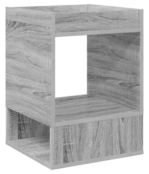Végasztal 2 pcs Szürke Sonoma 40 x 40 x 56 cm Faanyag