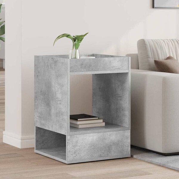 Végasztal Beton Szürke 40 x 40 x 56 cm Faanyag