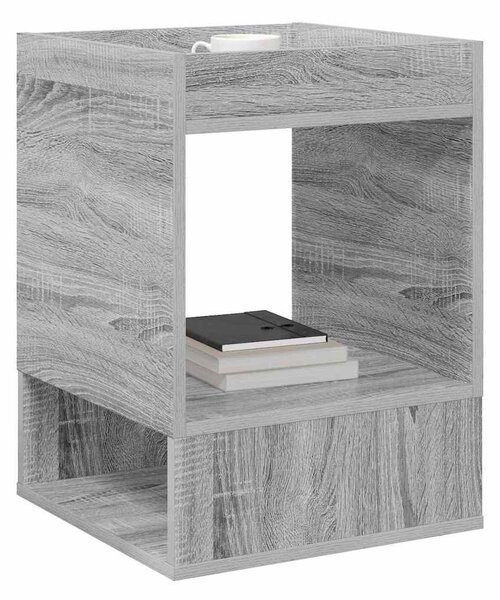 Végasztal 2 pcs Szürke Sonoma 40 x 40 x 56 cm Faanyag