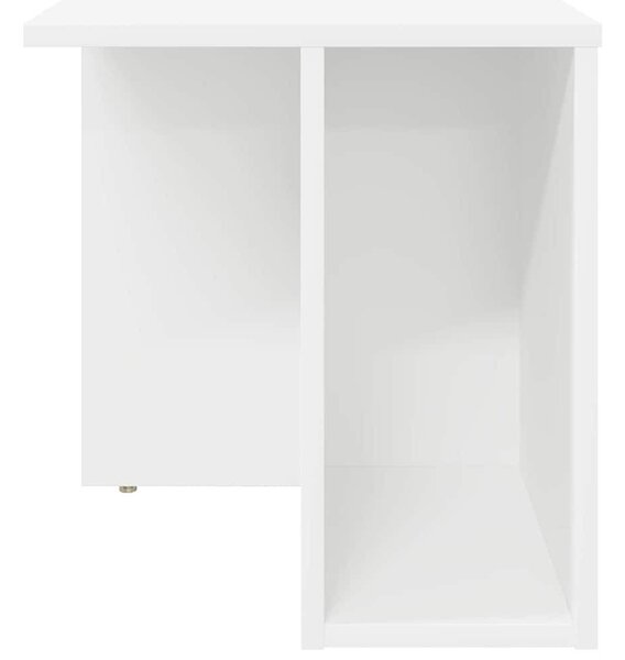 Végasztal 2 pcs Fehér 37 x 32 x 40 cm Faanyag