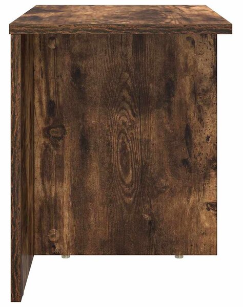Végasztal 2 pcs Füstölt tölgy 37 x 32 x 40 cm Faanyag