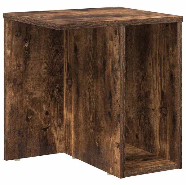 Végasztal 2 pcs Füstölt tölgy 37 x 32 x 40 cm Faanyag