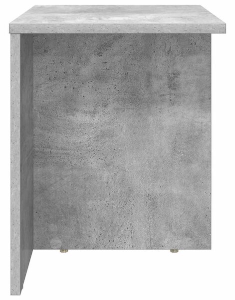Végasztal Beton Szürke 37 x 32 x 40 cm Faanyag