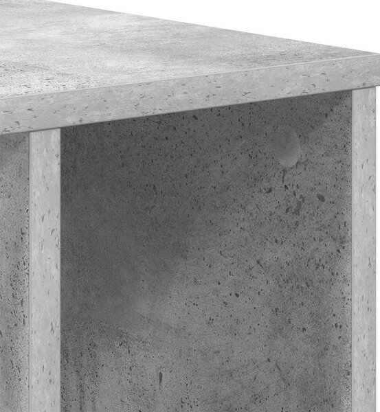 Végasztal Beton Szürke 37 x 32 x 40 cm Faanyag