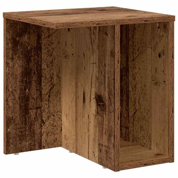 Végasztal 2 pcs Öreg fa 37 x 32 x 40 cm Faanyag