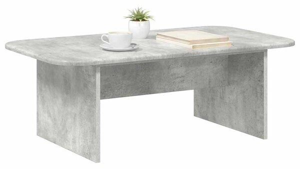 Dohányzóasztal Beton Szürke 93 x 53 x 33 cm Faanyag