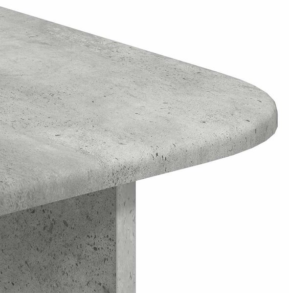 Dohányzóasztal Beton Szürke 93 x 53 x 33 cm Faanyag
