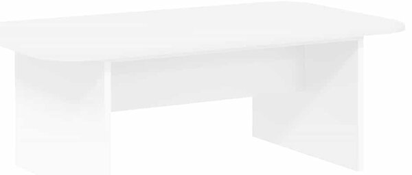 Dohányzóasztal Fehér 93 x 53 x 33 cm Faanyag