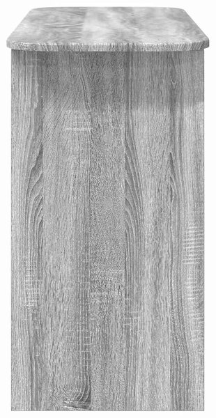 Konzolasztal Szürke Sonoma 93 x 40 x 75 cm Faanyag